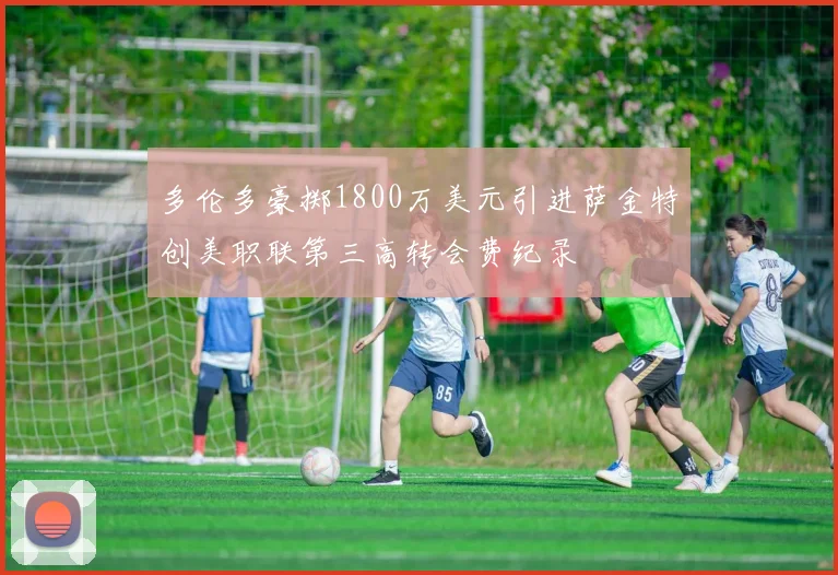 多伦多豪掷1800万美元引进萨金特创美职联第三高转会费纪录